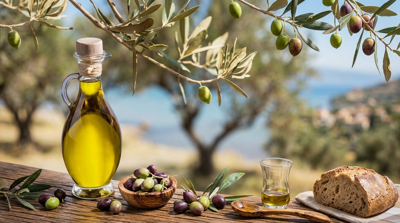 degustazione di olio extravergine in un frantoio del Garda