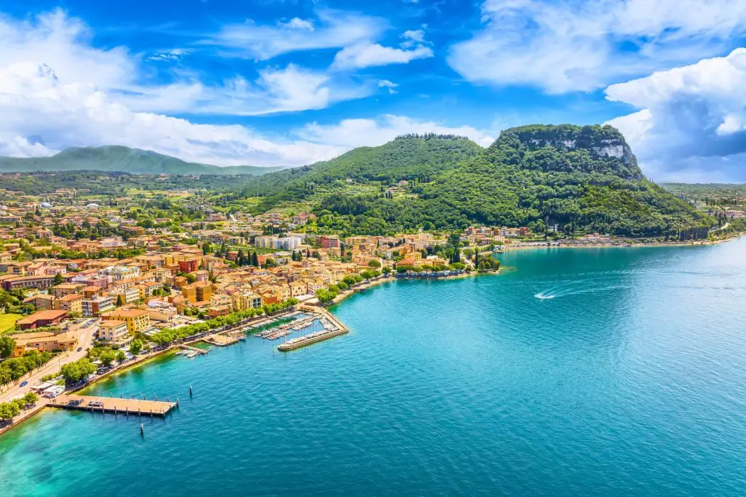 Panoramic view of lake Garda