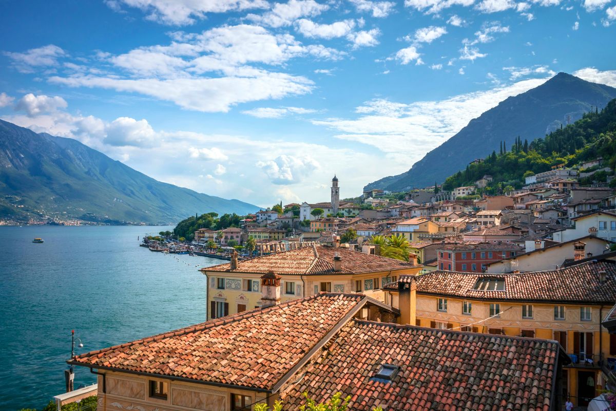 Panoramic view of Lake Garda